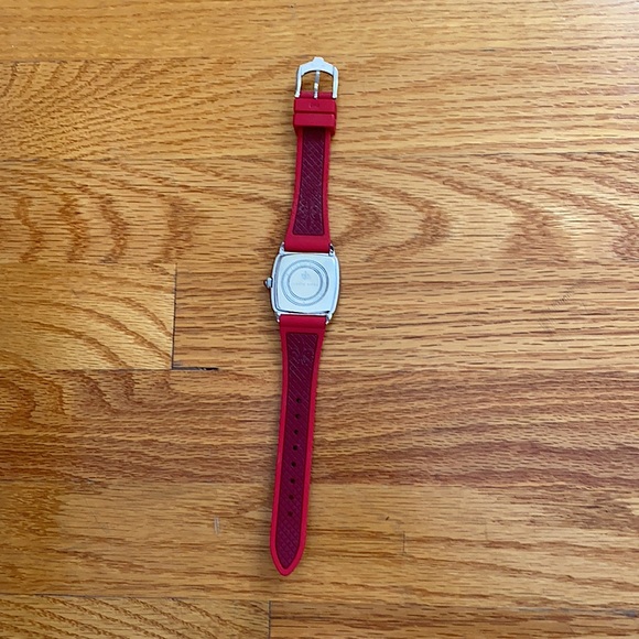 Judith Ripka Silicone Band Dual Time Watch - Picture 8 of 9